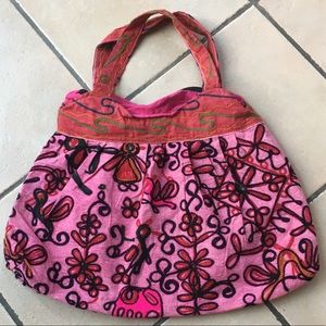 NWOT Embroidered bag